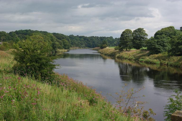 The Ribble, not far from Preston