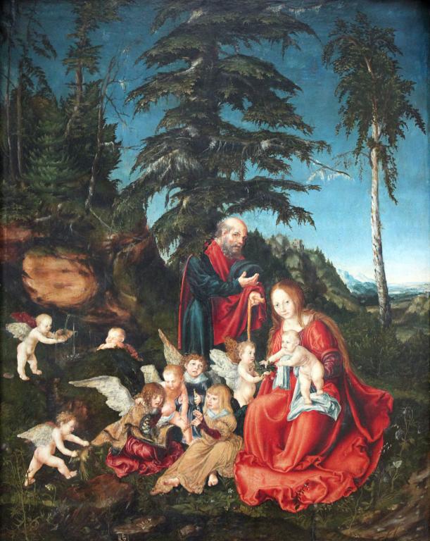 Holy Family en route to Alexandria