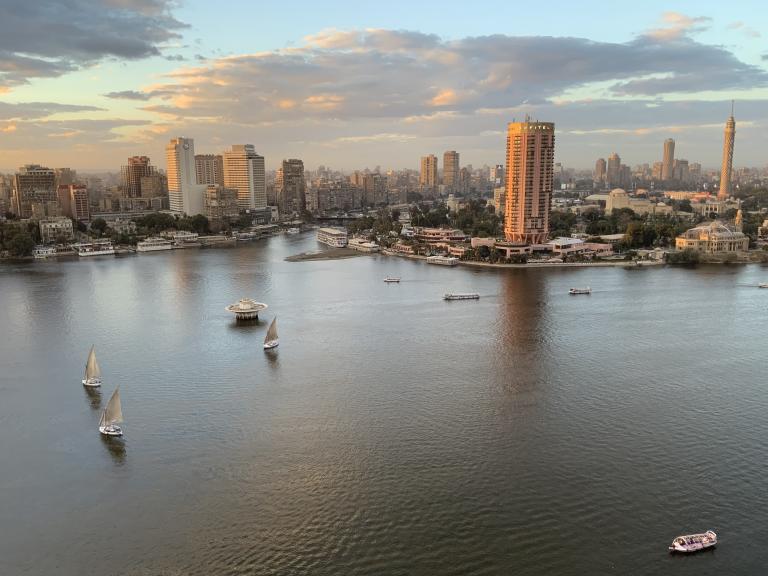 The view from Grand Nile Tower 2333