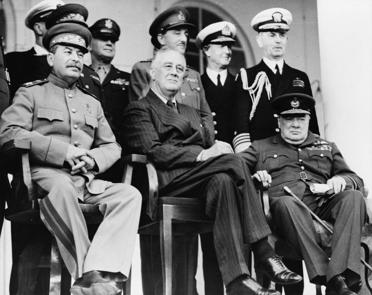 FDR. Stalin, and Churchill