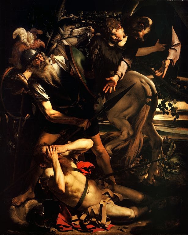 Road to Damascus, by Caravaggio