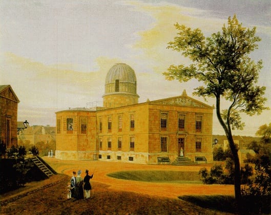 An 1838 view of the Berlin Observatory