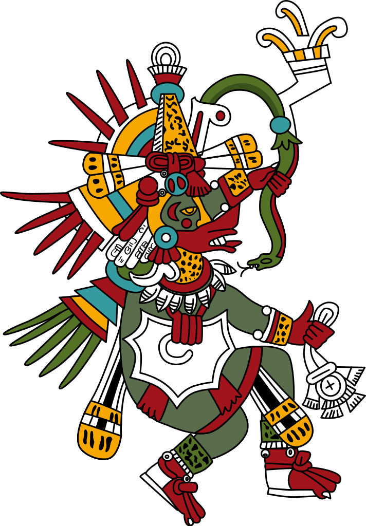 Colorful Quetzalcoatl