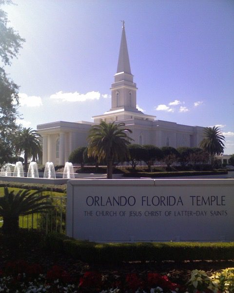 To illustrate Florida temples