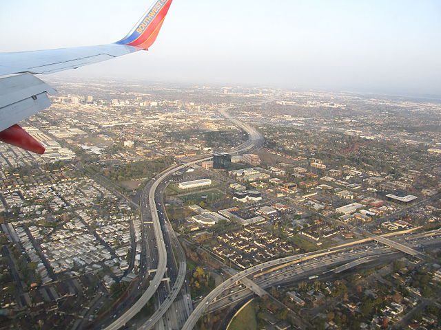 Santa Ana from the air
