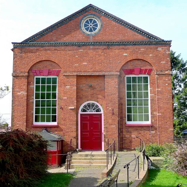 The Baptist chapel in Ledbury (1836). sodusyug