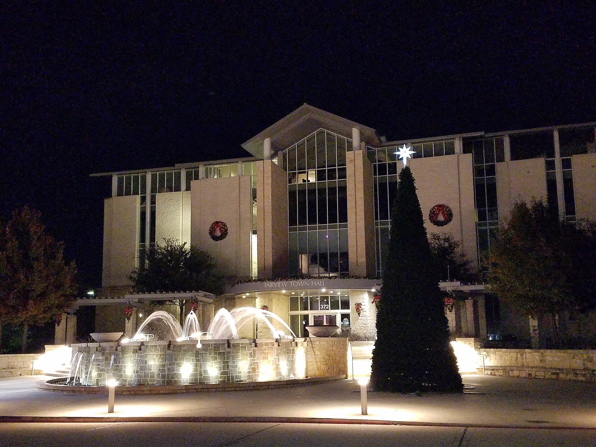 The Fairview Texas town hall