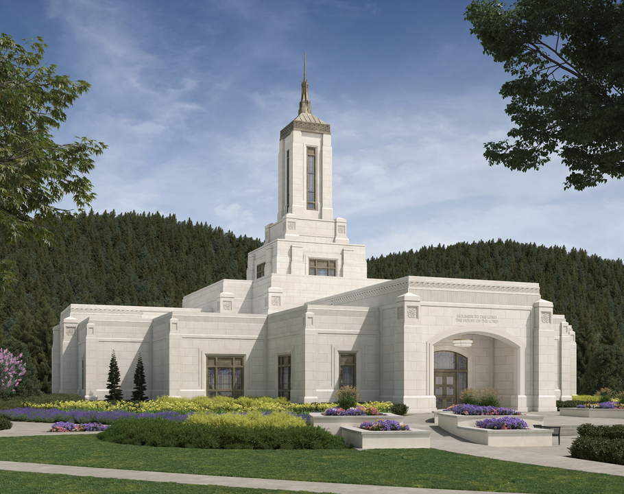 a new temple near Eugene
