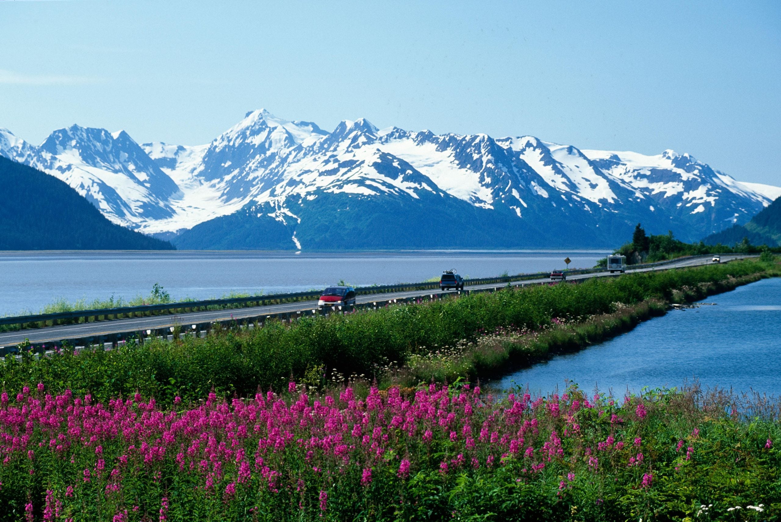 near the village of Girdwood