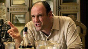 Screen cap from HBO show 'The Sopranos'