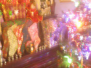 A rather smeary Christmas image by Suzanne Titkemeyer