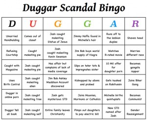 Duggar Bingo