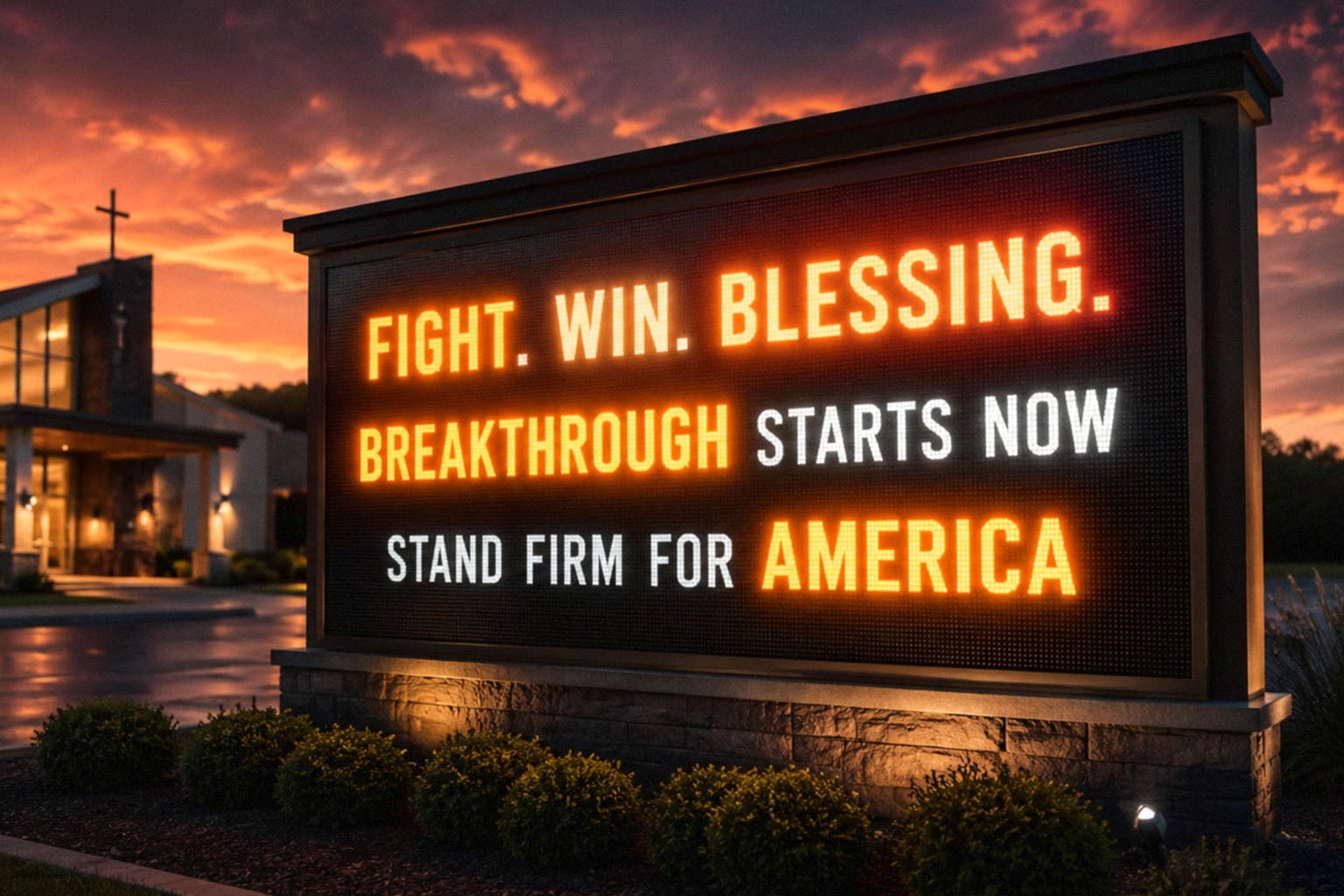 The Marquee of America’s Biggest Churches