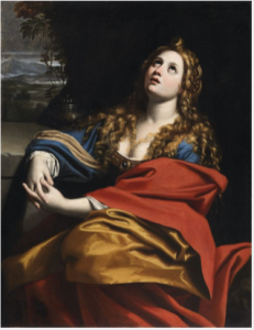 Mary Magdalene in prayer