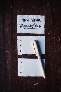 New Year resolutions list
