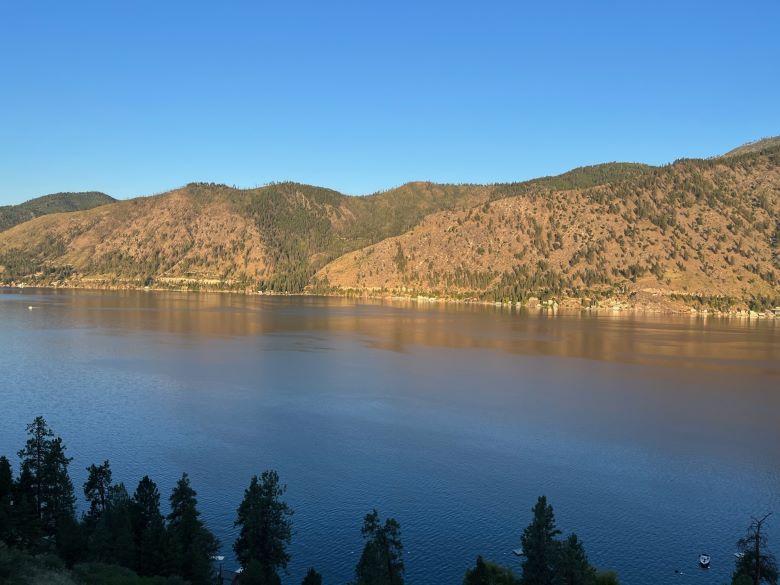 Lake Chelan, Manson, WA after dawn