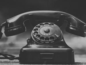 Telephone interrupts quiet time