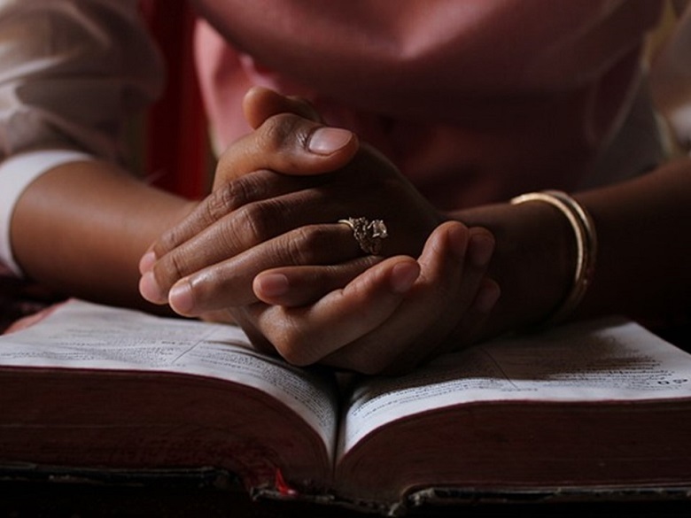 Woman Reading Bible | Ellen Fannon