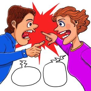 People arguing