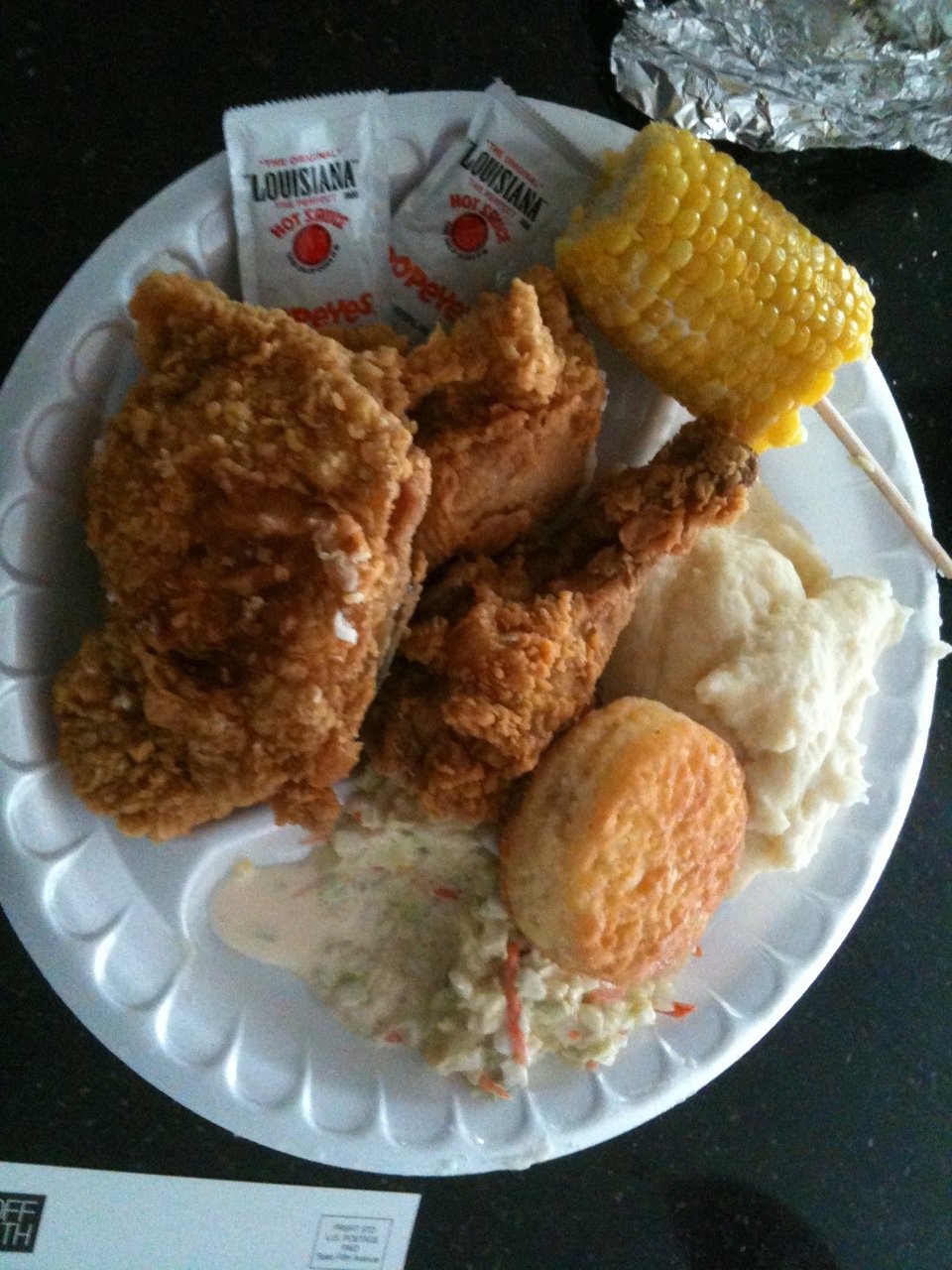 Fried Chicken Jummah Plate