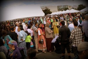 Packed Crowds at Halal Fest, Aug. 17th, 2013 - Photo Credit Vasim Pathan