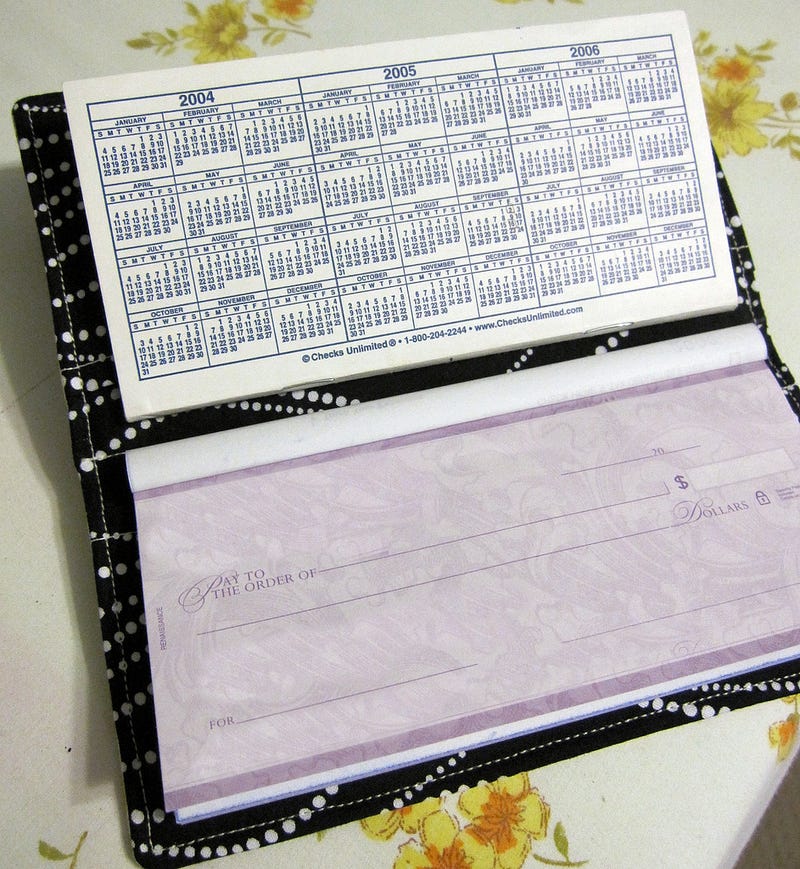 Image of a Checkbook