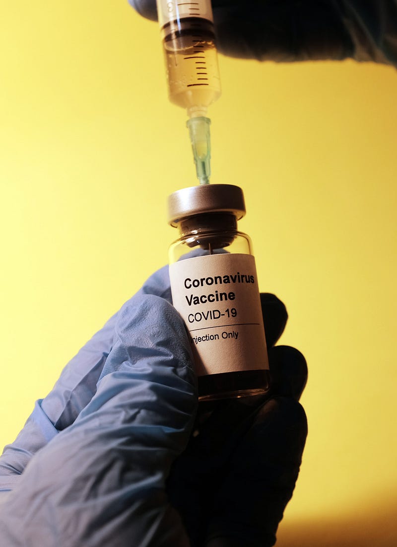 Photo of the covid vaccine