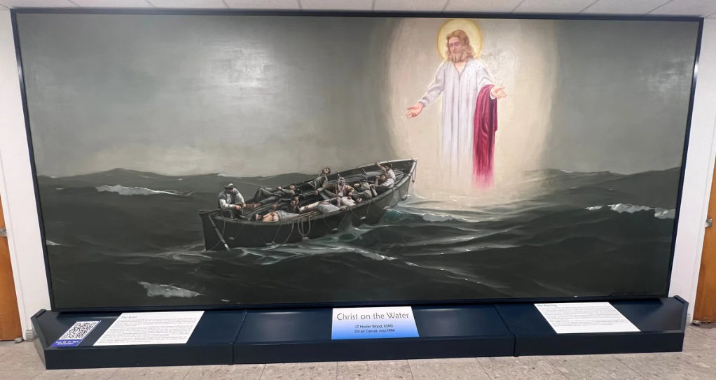 Christ on the Water from U.S. Merchant Marine Academy