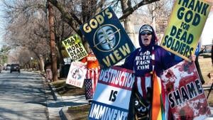 Westboro Baptist Church shows how not to act toward political authority or social barriers