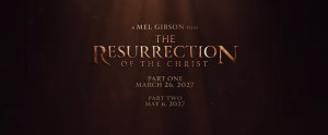 Promo poster taken from trailer of The Resurrection of the Christ