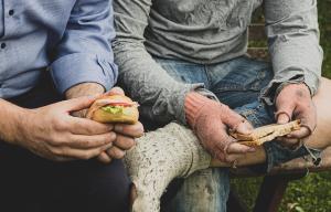 Love means feeding hungry people