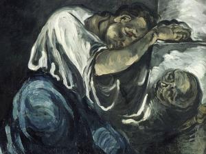 La Douleur (Sorrow) (1868-1869) by Paul Cézanne. 