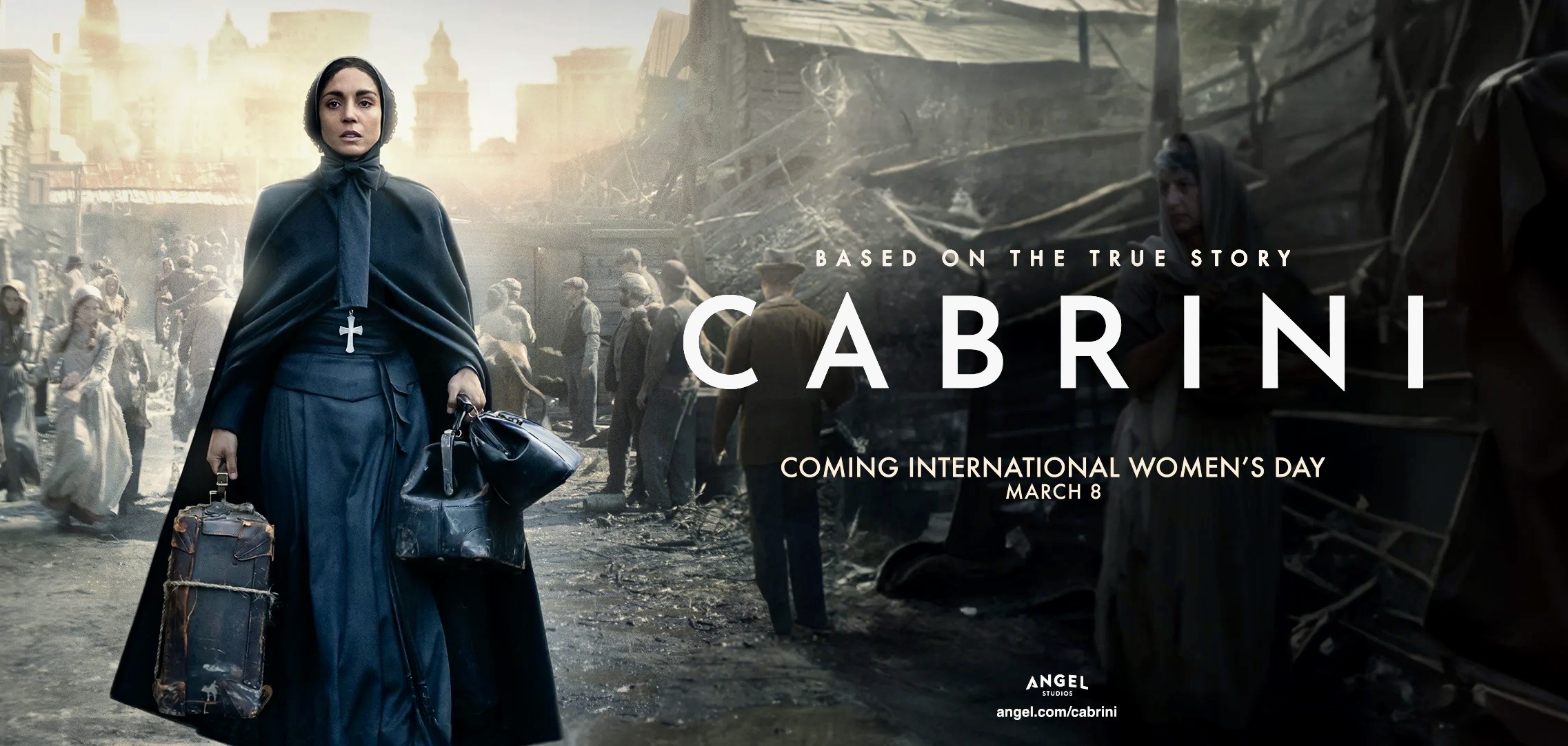 Online poster for Cabrini.