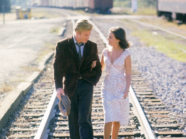 Robert Redford (LEFT) and Natalie Wood (RIGHT) in "This Property Is Condemned."
