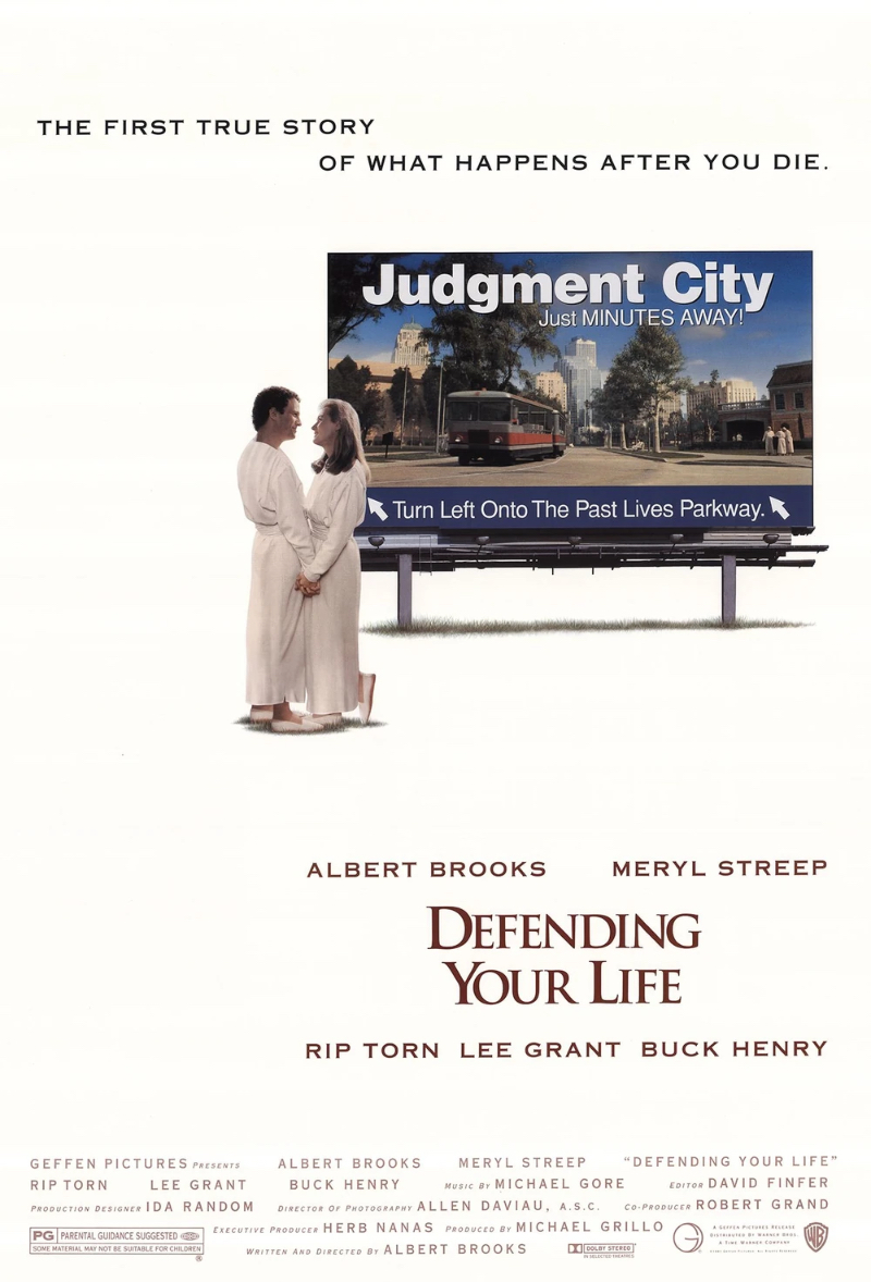 Movie poster for "Defending Your Life"