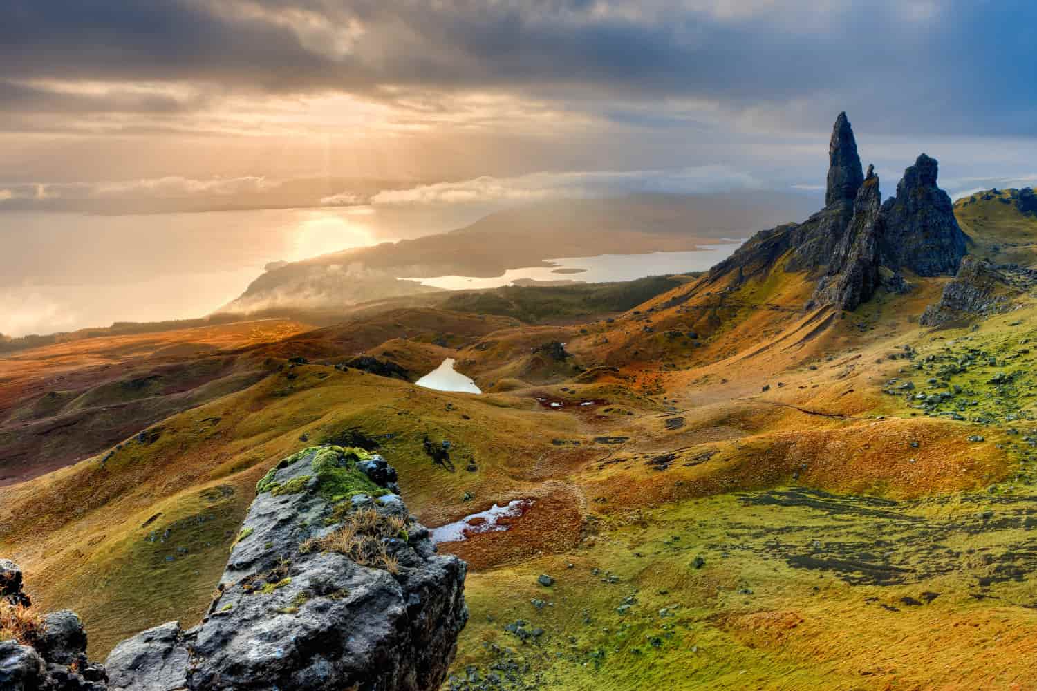 The mountains of Skye