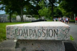 Compassion is a concrete expression of love for another.