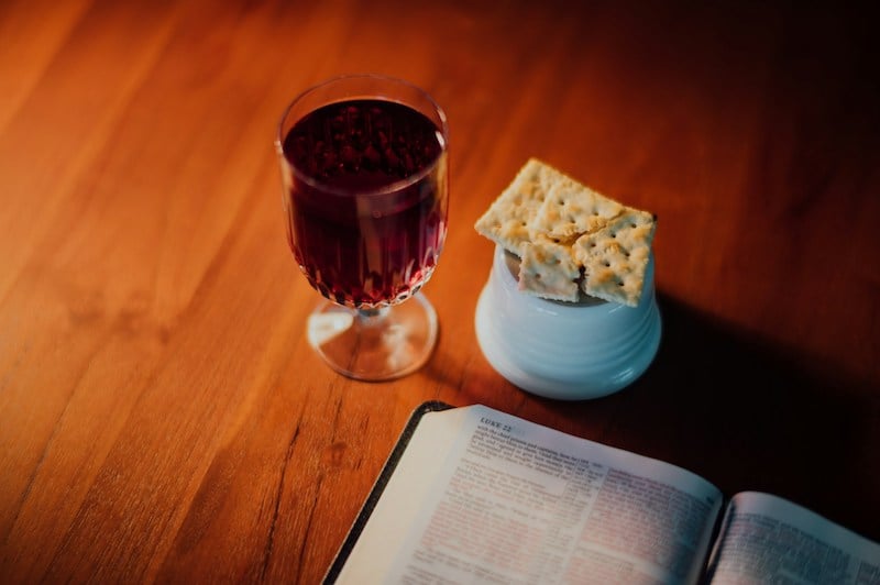 This is the Lord's Table. Photo by CHUTTERSNAP on Unsplash.