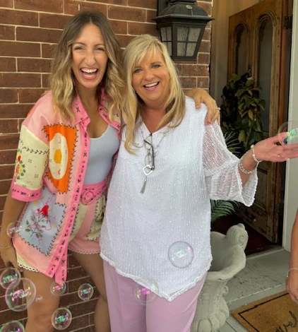 Photo of Tamra Andress and Teresa Holbrooks Nichols at the Bloom Again Event in Augusta Ga