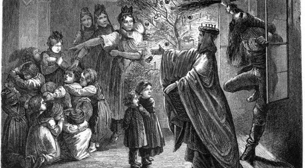 The Christkindl in Germany. From WikiMedia.