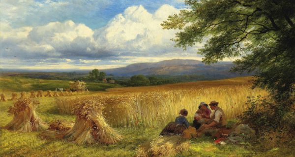 "Harvest Rest" by George Cole, from WikiMedia.  