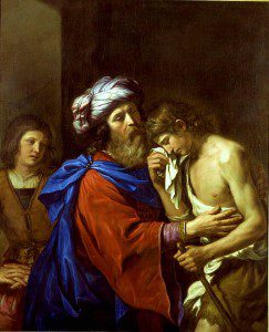 The Prodigal Son by Guercino, from WikiMedia.
