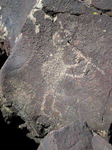 Petroglyph Kokopelli, from WikiMedia.  