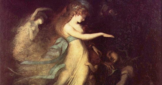 "Prince Arthur and the Faerie Queen" by Henry Fuseli.  From WikiMedia
