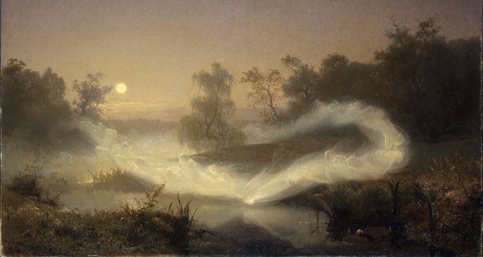"Dancing Fairies" by August Malmström. From WikiMedia. 