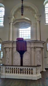The Pulpit of the Old South Meeting House in Boston