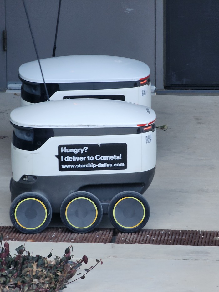 Delivery Robots at UT Dallas