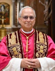 Photo | Official portrait of Pope Leo XIV, Robert Francis Prevost | courtesy of Wiki Media Creative Commons