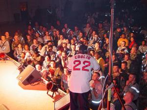 Photo | Coolio performing for US military Task Force Eagle | courtesy of Wiki Media, Public Domain