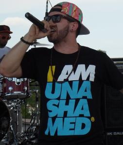 Photo | Andy Mineo on the Washed with Blood tour, Ichthus Music Festival, June 2012 | courtesy of Andy Mineo, Wikimedia Creative Commons
